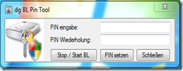 Bitlocker PIN tool